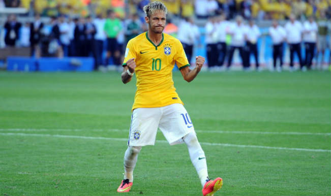 Motivational Neymar 3 Brazilian Football Player World Cup 2014 Poster Sport Star